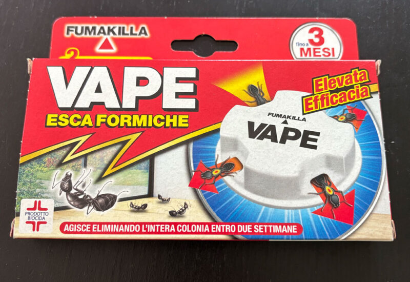 Abbiamo provato VAPE Fumakilla Esca Formiche: ecco com’è andata davvero